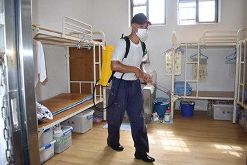 本所每日環境消毒