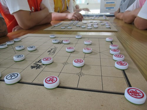 7月份收容人文康活動「象棋棋藝」比賽。